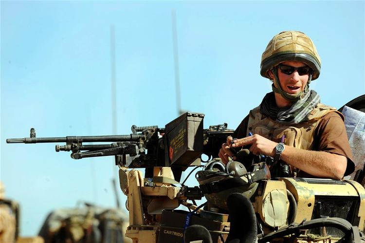 Den britiske prins Harry har netop været i Afghanistan, hvor han har været helt fremme ved fronten. 