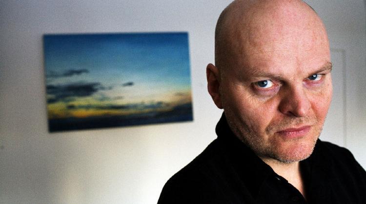 Den gode  historie.  I Island slipper man ikke af sted med minimalisme eller andre kunstgreb. Folk vil bare høre en god historie. Det er den kulturelle arv fra sagaerne, siger Hallgrímur Helgason.  Foto: Per Folkver 