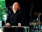 Jeff Healey under en koncert i New Yorks Central Park i 2000. 
