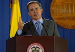 Colombias præsident Alvaro Uribe går til genangreb på Hugo Chavez 