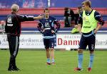 Daniel Agger (i midten) er klar igen efter et halvt års pause. 