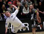 Anders Christensen blev med syv scoringer på syv afslutninger topscorer for FCK Håndbold i topkampen mod Århus GF. 