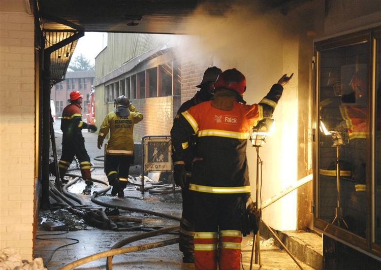 Pizzeriaet i Bramming udbrændte helt. 