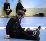 Kasper Hvidt havde flere dobbeltredninger, da Barcelona revancherede nederlaget til GOG. 