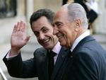 Den franske præsident Nicolas Sarkozy koncentrerede sig i dag om et statsbesøg fra Israels præsident Shimon Peres. 