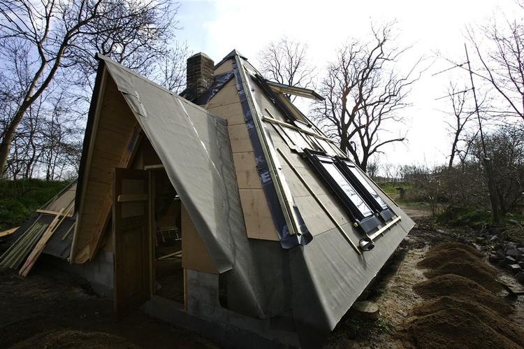 Den nye pyramide på Christiania. 