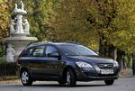 The Kia Ceed - the only medium large vehicle on the Top Ten list. The other nine are small vehicles. 