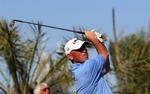 Efter en runde i 66 slag skal Thomas Bjørn i weekende spille med om sejren i Ballantine's Championship, der er en turnering delt mellem den asiatiske og europæiske tour. Arkivfoto. 