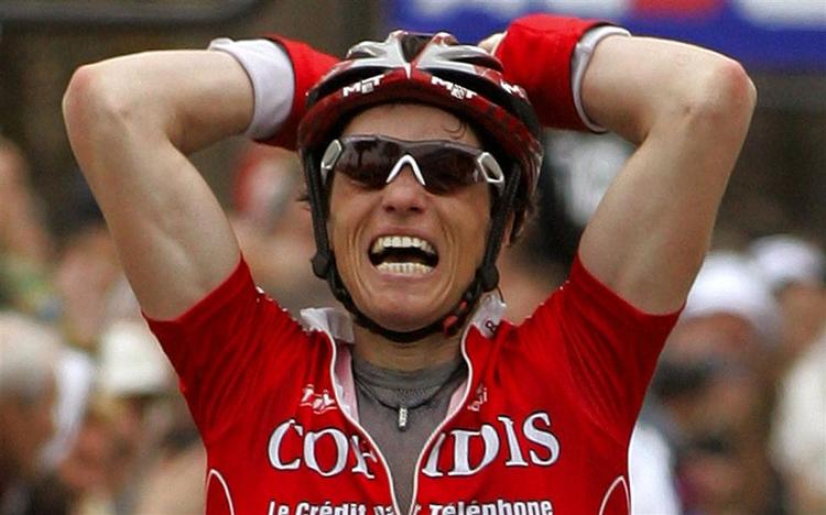 Franskmanden Sylvain Chavanel (Cofidis)var en af dagens store triumfatorer. 
