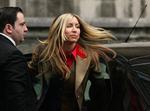 40-årige Heather Mills ankommer til retten i London. 