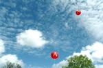 Den unge britiske frier fik sig et chok, da ballonen indeholdende en ring til 55.000 kroner forsvandt i vinden. (Arkivfoto) 