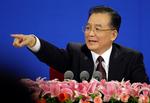 Det var Dalai Lamas-folk, der stod bag urolighederne i Tibet, fastslog den kinesiske premierminister Wen Jiabao på et pressemøde. 