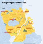 Stort billigbolig kort