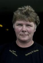 Gitte Madsen håber på Magic Sisa som derbyhest. 
