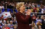 Hillary Clinton fortsætter valgkampen. Seneste. Næste gang runde er i Pennsylvania 22. april. 