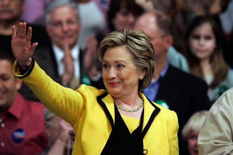 Hustruen - Hillary Clinton. 
