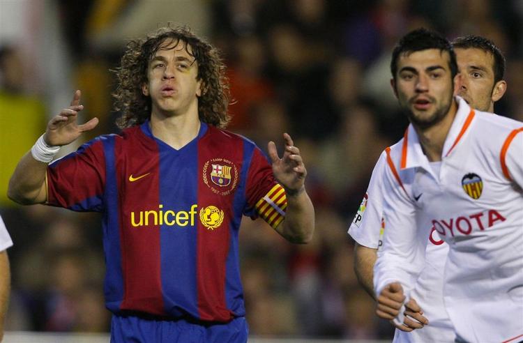 Barcelonas Carles Puyol går glip af den spanske pokalfinale. 