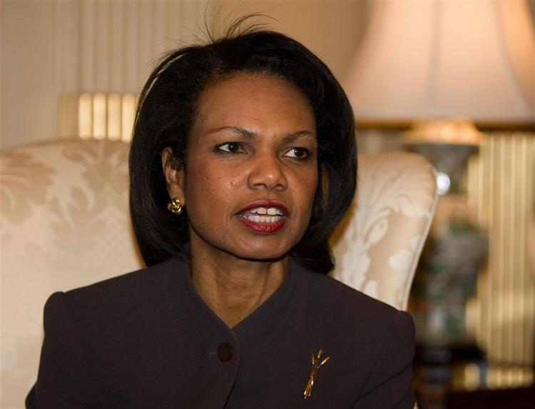 Den amerikanske udenrigsminister Condoleezza Rice beklager sagen. 