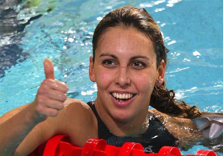 Italienske Alessia Filippi var urørlig i 800 meter fri. Men danske Lotte Friis havde en god dag med to danske rekorder. 