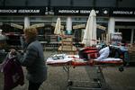 En kvinde og hendes far blev stukket ihjel under optøjer i en isenkræmmerbutik i Hørsholm. Kvindens mand er nu anholdt. Foto: Jonathan Bjerg Møller 