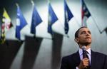 Barack Obama befandt sig i går i Oregon, hvor hans tidligere modkandidat Bill Richardson erklærede sin støtte til Obama. 