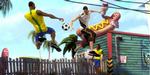 Alt for meget i 'FIFA Street 3' foregår i 2. sals højde. Brysttæmninger, hovedstød og saksespark foretaget i én svævende bevægelse er bestemt imponerende, men har omtrent lige så meget med realistisk fodbold at gøre, som en dönerkebab har med bunden af madpyramiden. Ligesom spillet i øvrigt. 