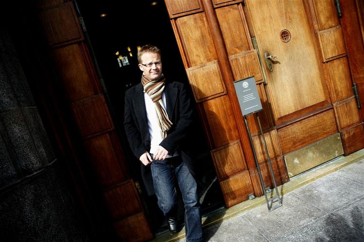 Jeppe Kofod var på Christiansborg i dag og havde ikke mange kommentarer til pressen. 
