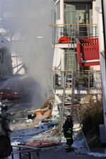 En norsk geolog siger, at han advarede bygherrerne om, at der var fare for at fjeldet, som i nat fik en bygning i Ålesund til at kollapse, skulle styrte sammen. 