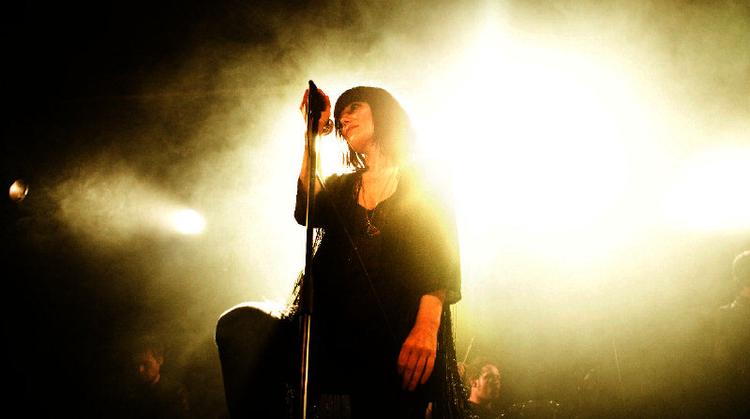 Pernille Rosendahl i front for The Storm i Aalborg torsdag. 