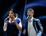 Martin Hoberg Hedegaard vandt som ventet X-Factor-konkurrencen foran Laura Arensbak Kjærgaard (tv). 