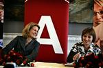 Helle Thorning-Schmidt og Mette Frederiksen
