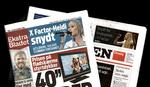 Læserne spærrede øjnene op i morges, da de så den næsten identiske aprilsnar i såvel Politiken som Ekstra Bladet. 