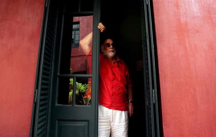 Francis Ford Coppola fotograferet i Buenos Aires, Argentina, hvor han i den kommende uge starter indspilningen af sin kommende film 'Tetro'. 