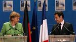 Det nye stærke makkerpar i Nato, tyske Merkel og franske Sarkozy. 