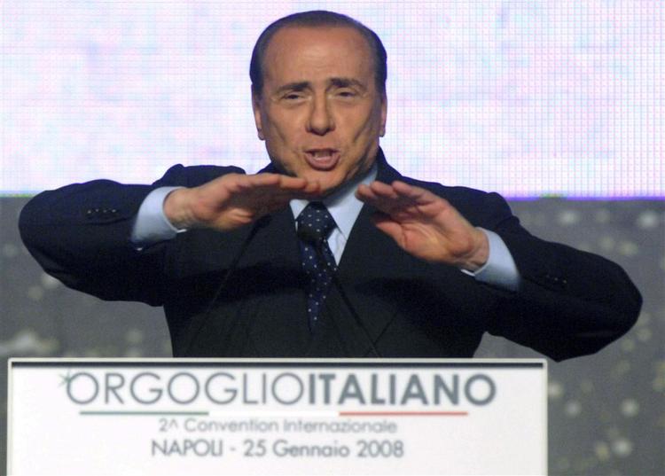71-årige Berlusconi føreer i meningsmålingerne med 5-9 procentpoint over den ledende centrum-venstre kandidat, Walter Veltroni. 
