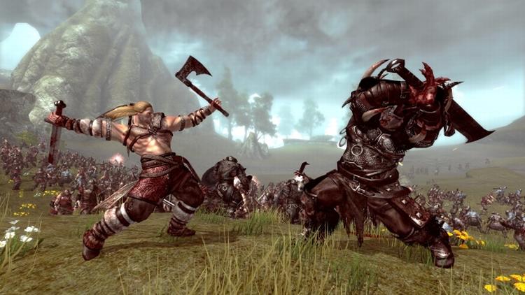 'Viking: Battle for Asgard's flygtige interesse for nordisk mytologi har haft enkelte stilistiske konsekvenser, men generelt set er alt mørkt, gråt og grumset. Og det undrer, hvorfor monstrene er baseret på Tolkiens mytologi frem for netop den nordiske. 