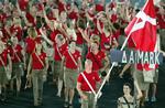 Åbeningen af de olympiske lege i Athen i 2004. 