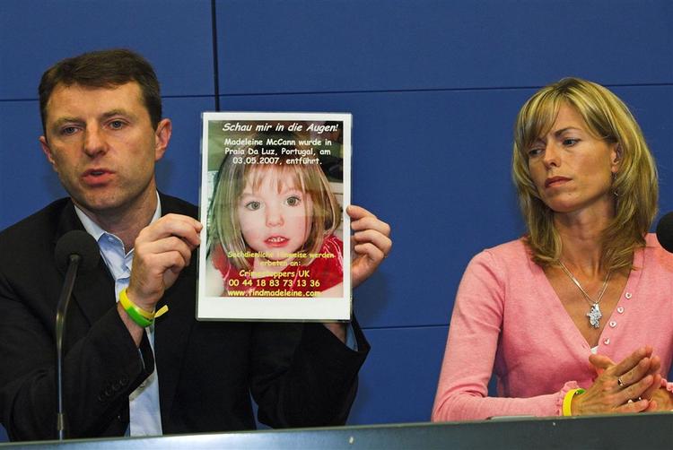 Madeleine McCanns forældre er kommet med talløse appeller til verden om at lede efter deres datter. Arkivfoto. 