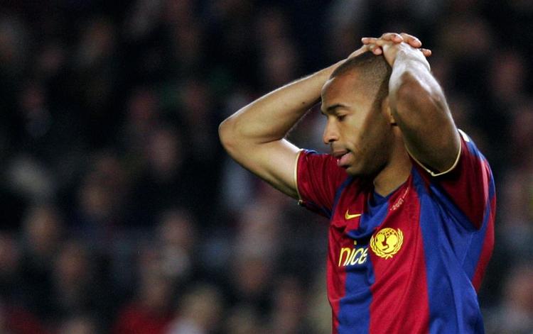 Thierry Henry er ramt af måltørke. 