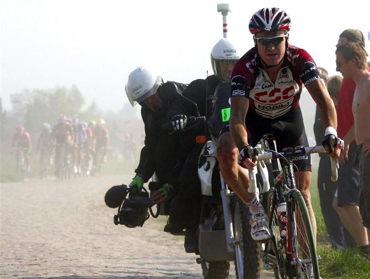 Stuart O'Grady på vej mod sejren i 2007. 