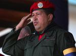 Færre og færre venezuelanere støtter op om deres præsident. Her ses Hugo Chávez tidligere på året. Arkivfoto. AP 