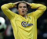 Brøndby-angriberen Morten 'Duncan' Rasmussen erkender at have svindlet med en venindes dankort. Arkivfoto. 