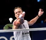 Danske Kenneth Jonassen er guldfavorit ved EM i badminton. Arkivfoto. 