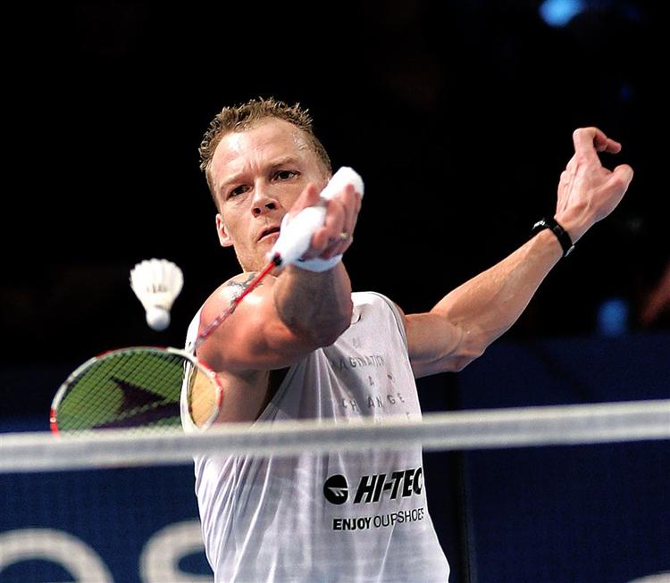 Danske Kenneth Jonassen er guldfavorit ved EM i badminton. Arkivfoto. 