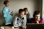 Arto bliver belønnet for sine retnigslinjer for unge chattere. Her er det et arkivfoto fra Atheneskolen i Søborg. 