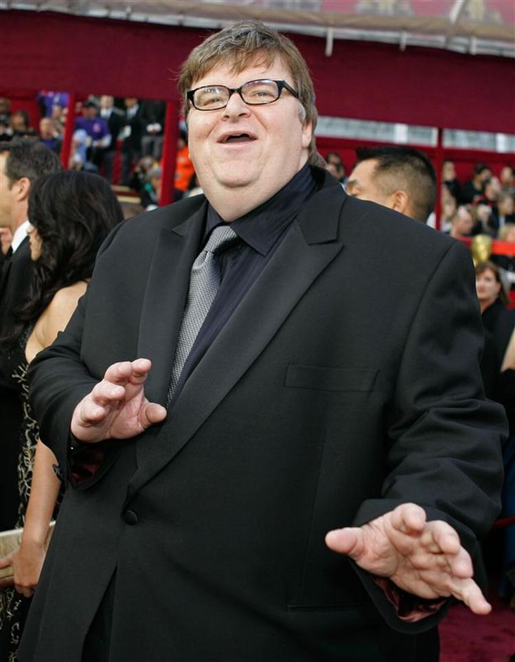 Michael Moore har tidligere sagt, at han var ligeglad med, hvem der blev præsident, så længe det blev en demokrat. Arkivfoto. 