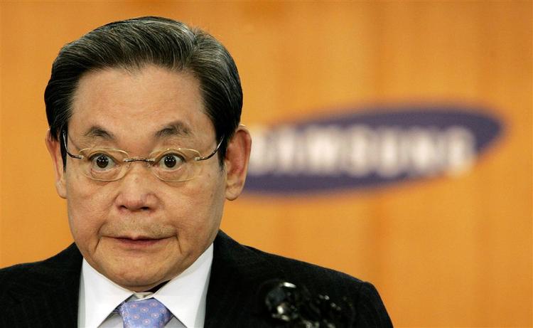 Lee Kun-hee, der er en af Sydkoreas rigeste mænd, er færdig i Samsung. 