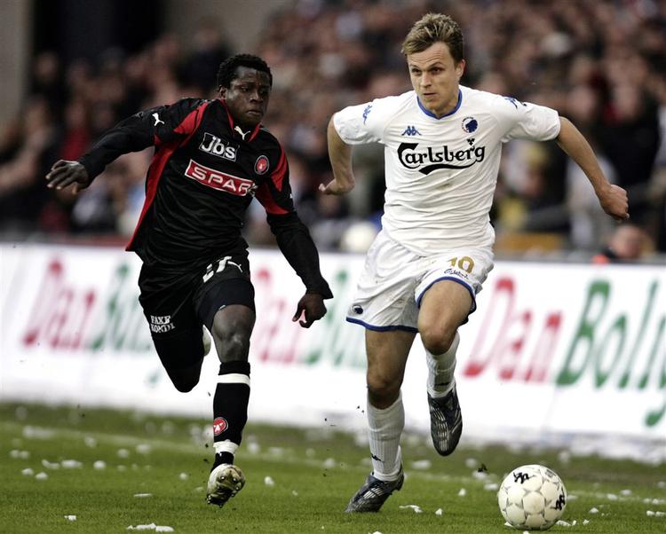 Jesper Grønkjær i kamo mod FC Midtjylland. Han er ikke med i morgen, når FCK tager imod AGF. Arkivfoto. 