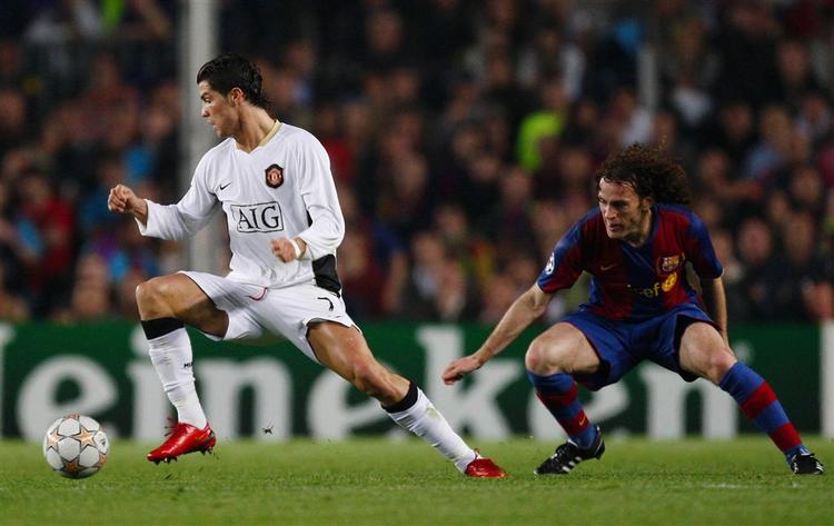 Barcelona havde bolden mest, da Manchester United var på besøg på Camp Nou. Men det blev ikke til mange chancer i kampen. 