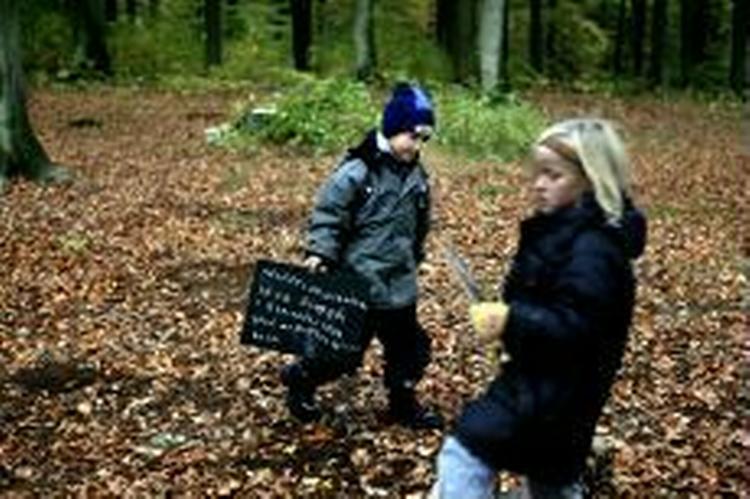 Elever på Bakkegaardskolen i Gentofte lærer naturen at kende gennem ugentlige ture. Søndag skal danskerne i skoven for at fjerne affald. - Arkivfoto: Jacob Ehrbahn 